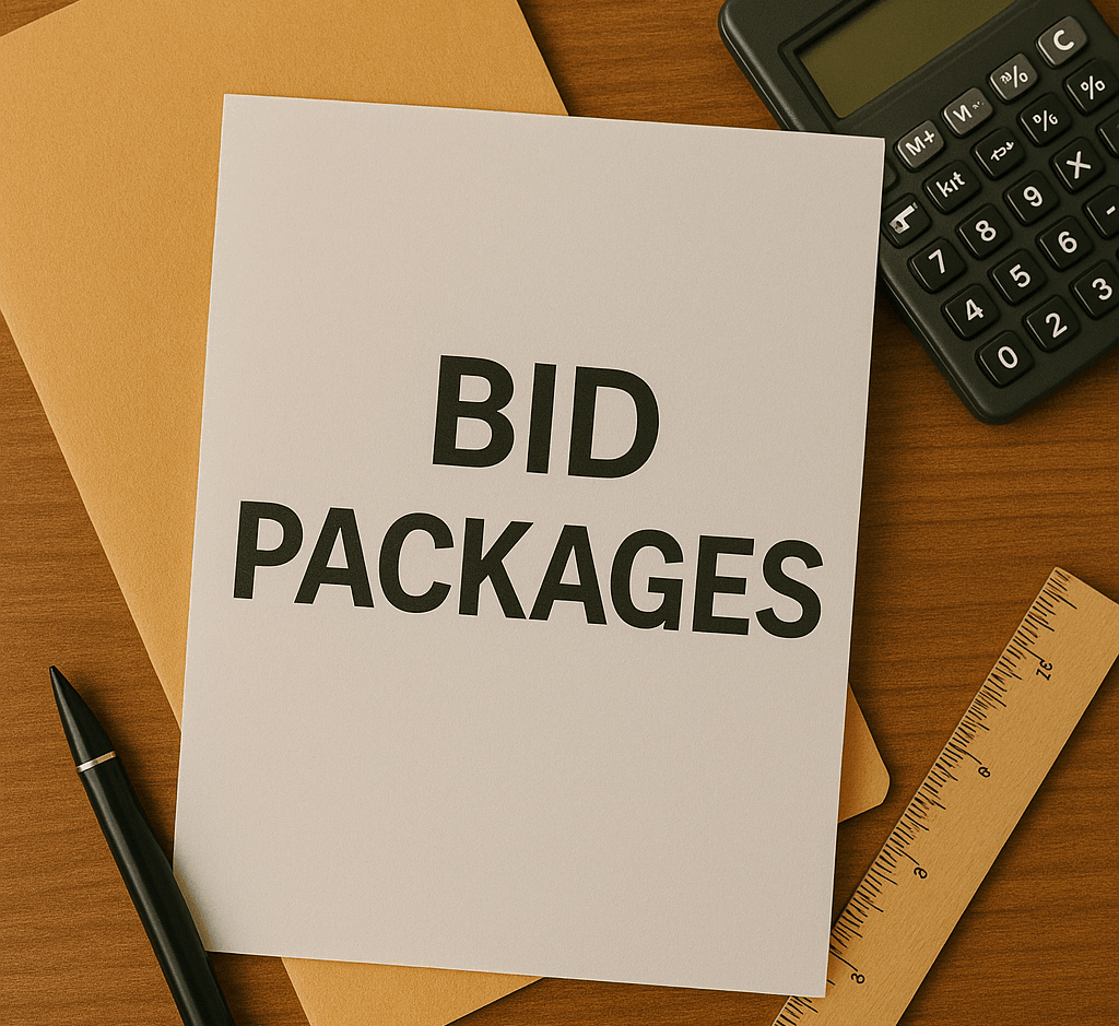 Document Writing for Bid Packages
